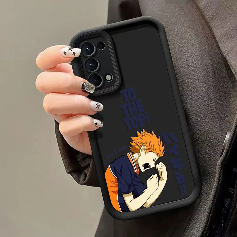 Cover for Phone H-Haikyuu School Volleyball for Samsung A07 A70 A03S A04E A05S A06 A12 A04 M31 M51 M54 NOTE 20