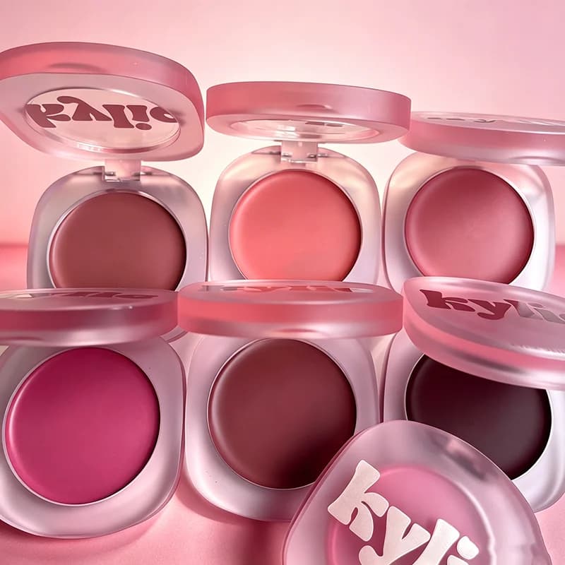 Hot Sell Kylie Multi‑Use Cream Blush Dewy Cheek Tint Moisturizing Face Highlighter Natural Glow Blush Makeup Cosmetic for Women
