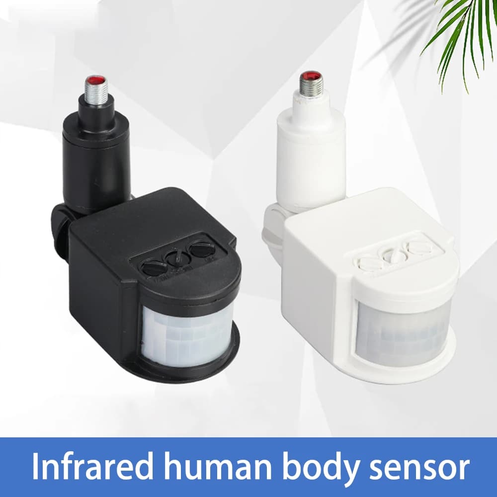 Interruttore automatico del sensore di movimento PIR a infrarossi PIR per esterni PIR DC 24V per rilevatore IR a infrarossi con movimento a luce di inondazione a LED