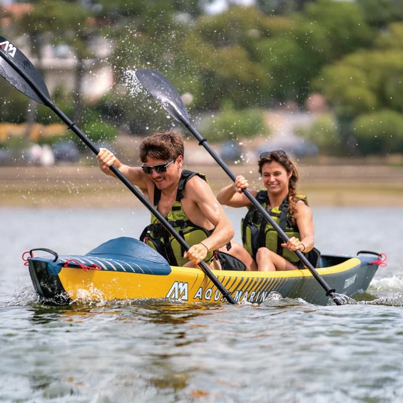 AQUA MARINA TOMAHAWK kayak gommone canoa pvc gommone zattera paddle pompa sedile manometro materiale punto goccia