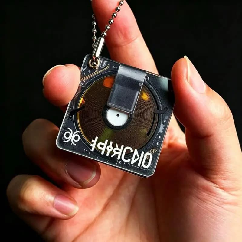 Acrylic Keychain Exquisite Creative Game Pattern Scratch Resistant Backpack Pendant Ideal Gift for School Bag Decor