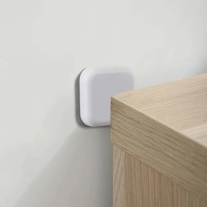 Savor All-in-One Silicone Door Stopper: Tappo per Porta in Silicone Portatile Antiurto con Protezione per Maniglia, Blocco e Protezione per Parete