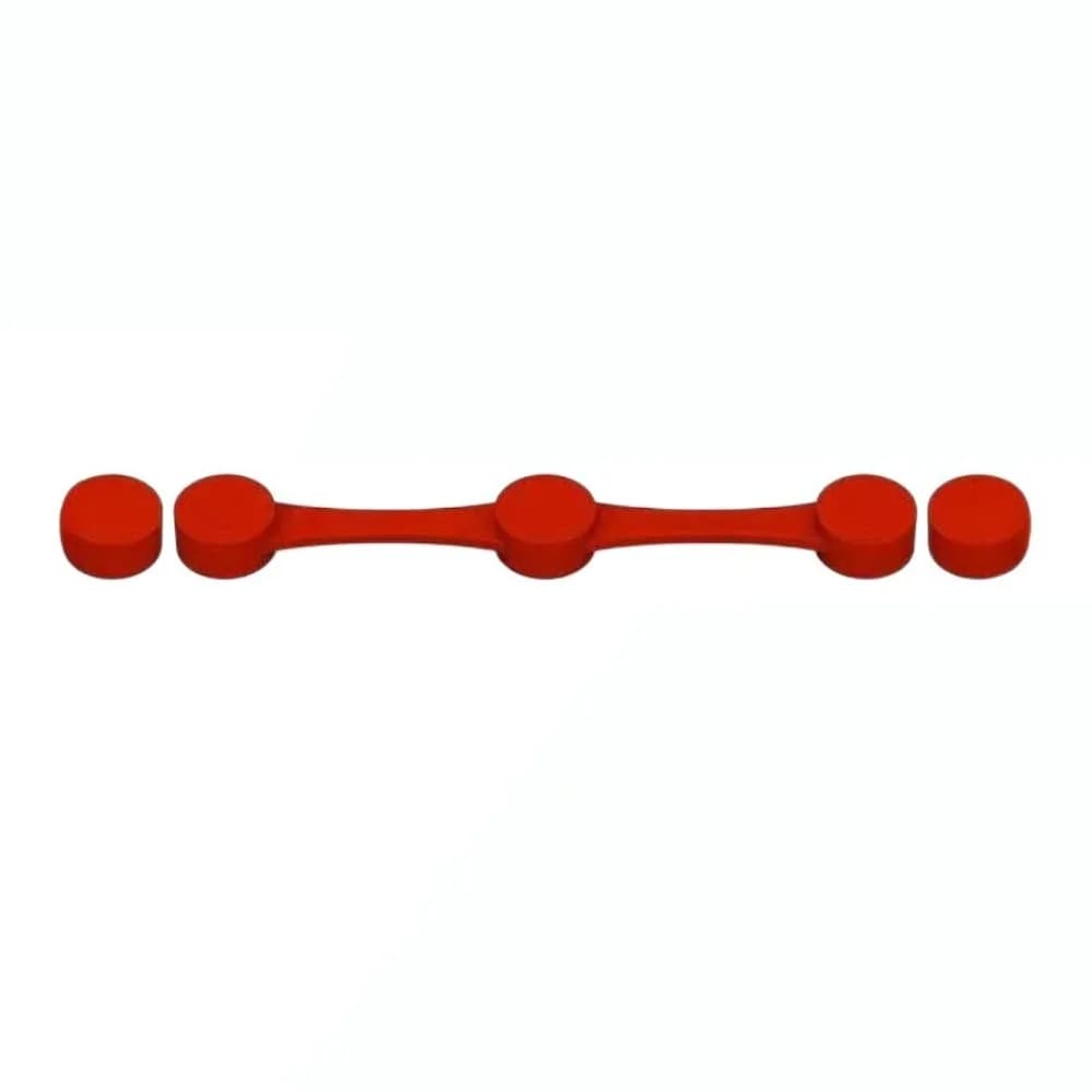 Fibbia magnetica riutilizzabile per friggitrice ad aria Fibbia per rivestimento per friggitrice ad aria in silicone antigraffio rimovibile resistente al calore