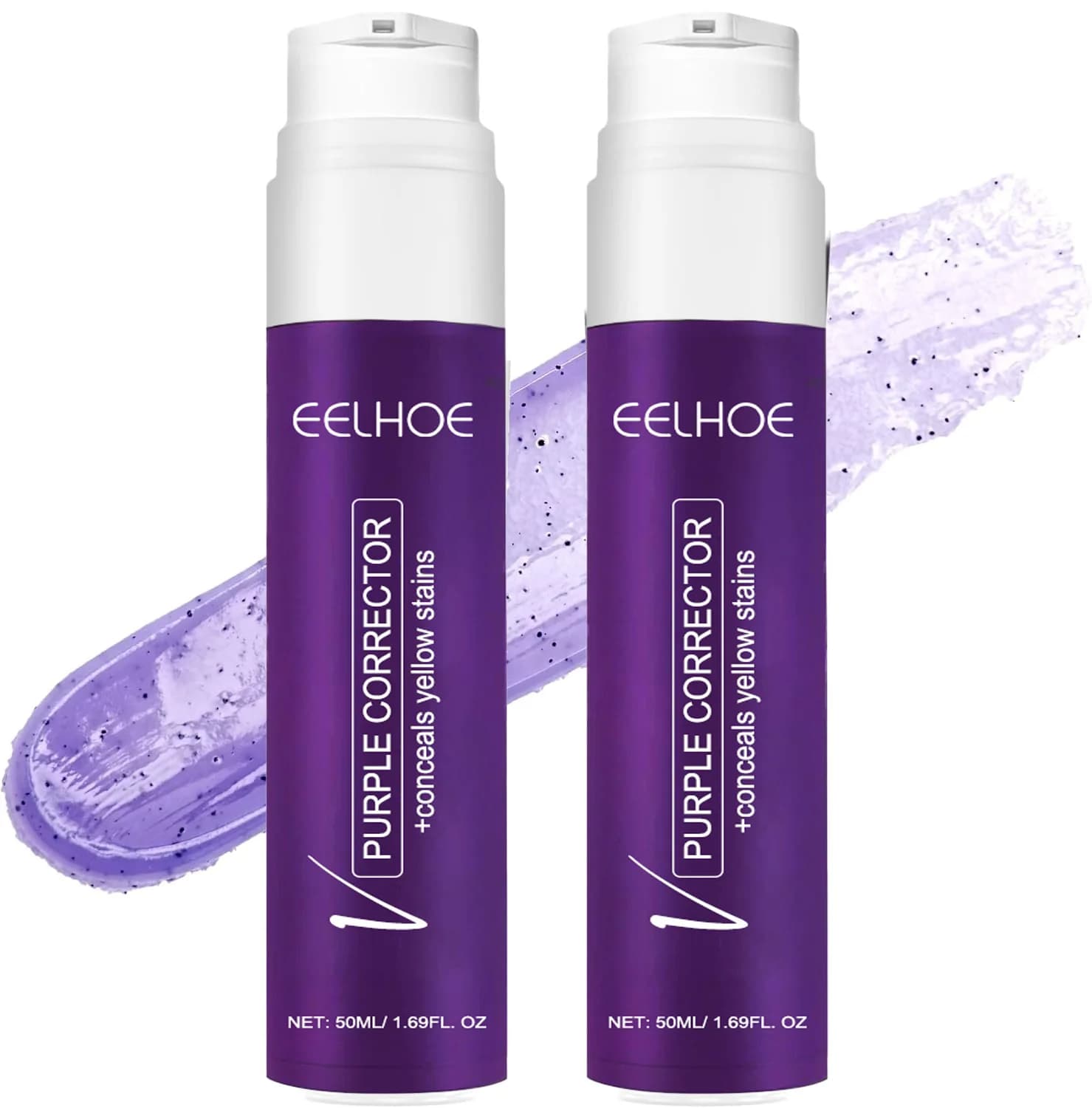 Dentifricio sbiancante viola V34, rimuove le macchie e previene l'ingiallimento, illumina per un sorriso radioso, cura orale, formula sicura per lo smalto.