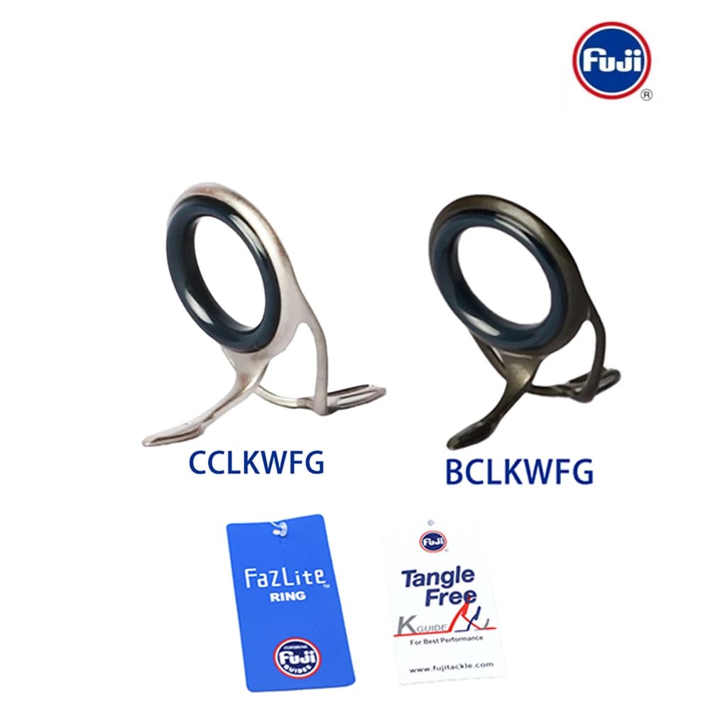 Originale FUJI Guide LKW mild-night Blue Eye Fazlite ring Double-foot Casting Reduction canna da pesca 2 pezzi Perfect Bass e Fresh