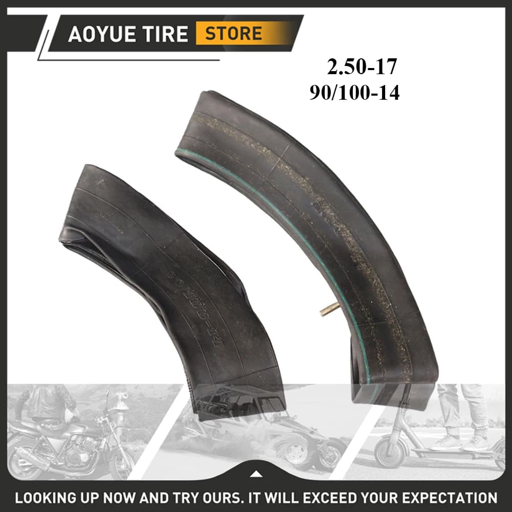 90/100-14,14 "Camera d'aria Pneumatico Moto 125cc 140cc 150cc Endure Ciclismo Ruota Tubo 90/100-14 Dirt Pit Bike Accessori