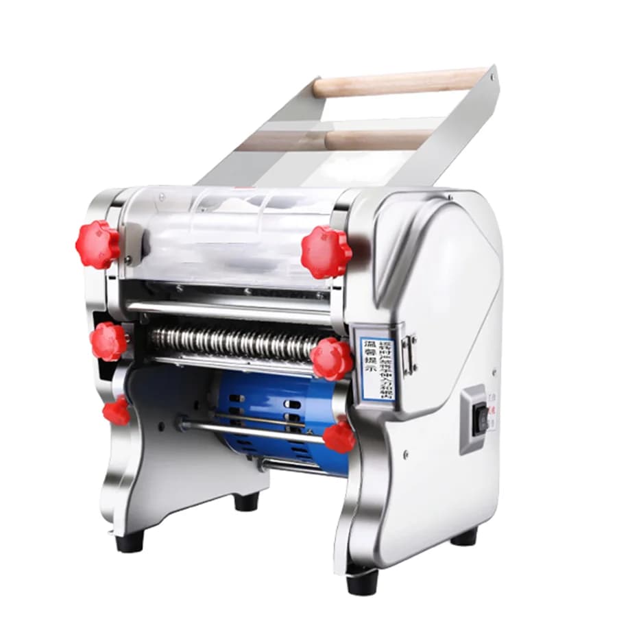 Macchina Automatica Elettrica Commerciale per Stendere e Tagliare la Pasta, Sfogliatrice per Impasto, Macchina per Fare la Pasta