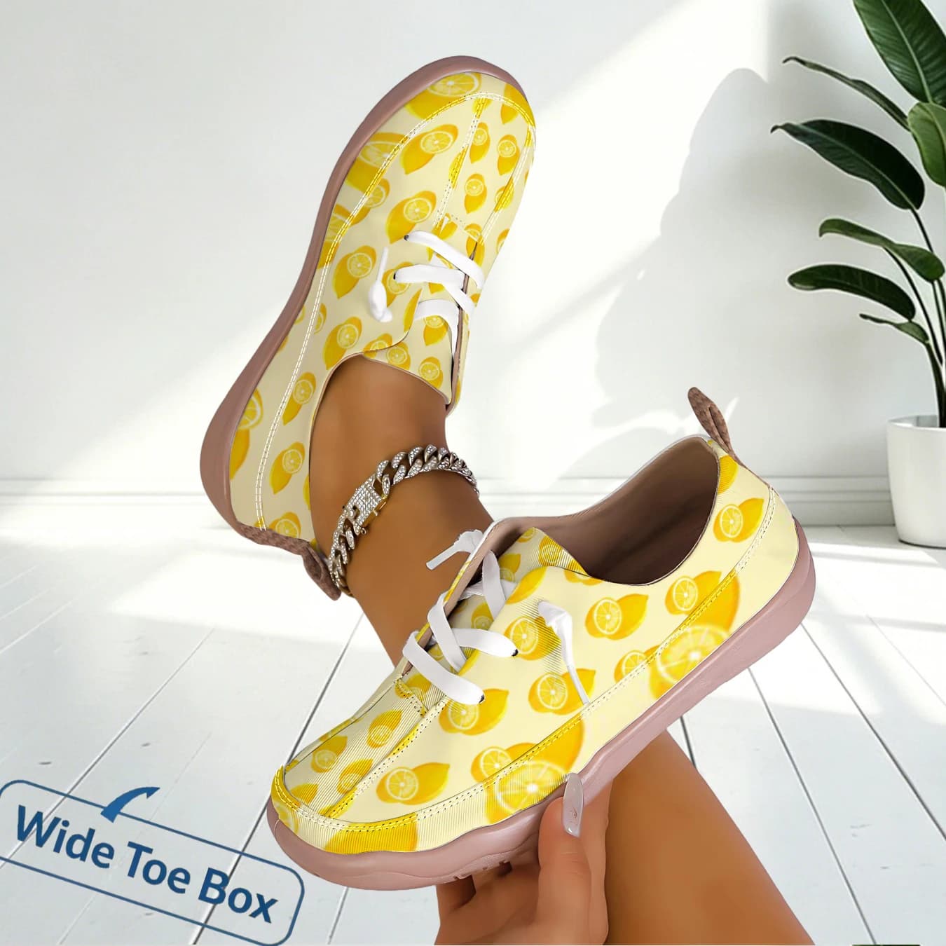 Women Breathable Casual Sneakers Wide Toe Box Lightweight Daily Walking Outdoor Sports Shoes