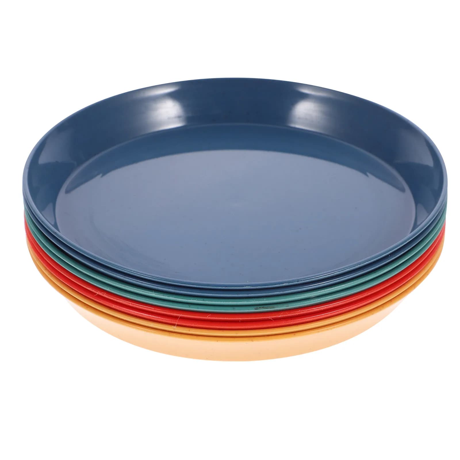 Set di 8 Ciotole Rotonde Piatte per Gatti, Design Ergonomico per Gattini e Gatti a Zampe Corte, Ciotola per Alimentazione Quotidiana Sicura