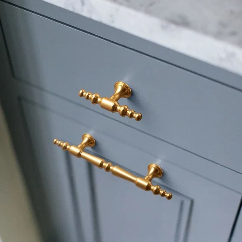 Maniglie per porte dell'armadio guardaroba in stile americano Maniglie per cassetti da cucina Maniglie per porte dell'armadio per scarpe Ferramenta per mobili a foro singolo