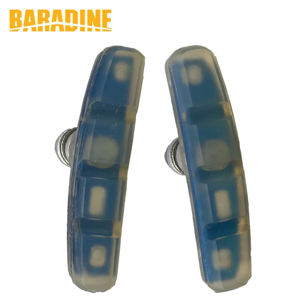 Baradine 948V MTB bici da strada V-brake scarpe trasparenti 60mm pastiglie bici blocchi freno bicicletta accessori per biciclette