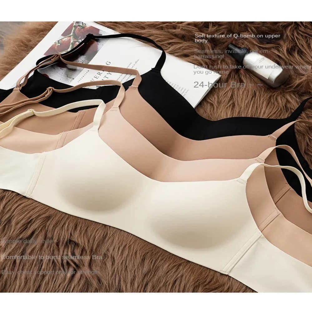 Reggiseno a Tubo con Struttura di Supporto in Tessuto Traspirante, Senza Ferretto, Morbido e Confortevole, con Coppe Sottili in Materiale Elastico, Senza Cuciture