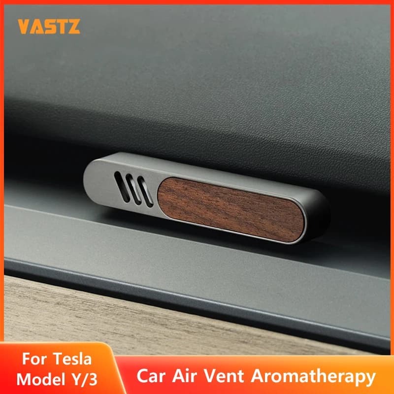 Auto Air Vent Aromaterapia Per Tesla Modello Y Juniper Modello 3 Highland 2021-2025 Fragranza Magnetica Compatto Sfiato Profumo Clip Posteriore