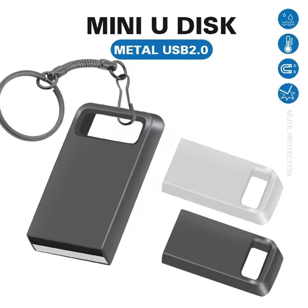 mini chiavetta USB in metallo chiavetta USB da 128 GB 16 GB 32 GB 64 GB chiavetta USB 2.0 chiavetta USB flash disco USB per chiavetta USB per auto 4 GB 8 GB