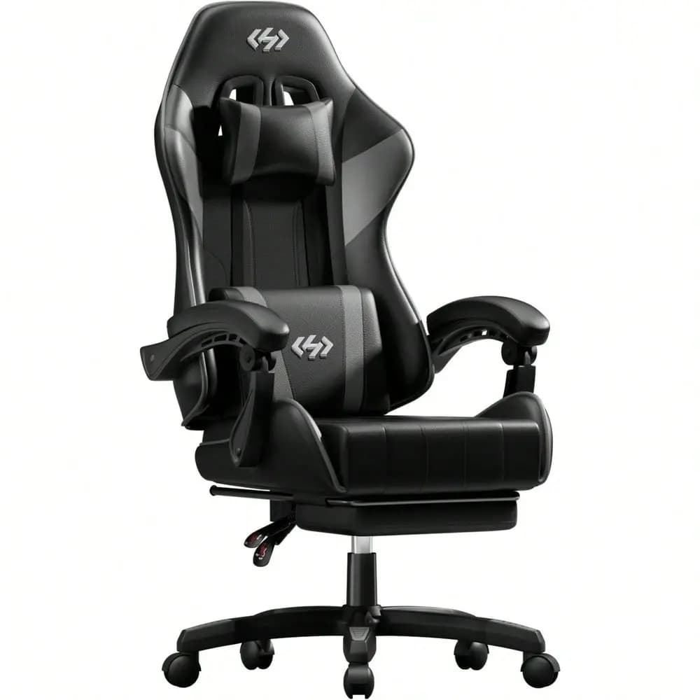 Sedia da Gaming con Cuscino a Molle Insacchettate, Sedia per Videogiochi, Sedia da Computer per Gaming, Sedie Ergonomiche con Supporto Lombare Massaggiante