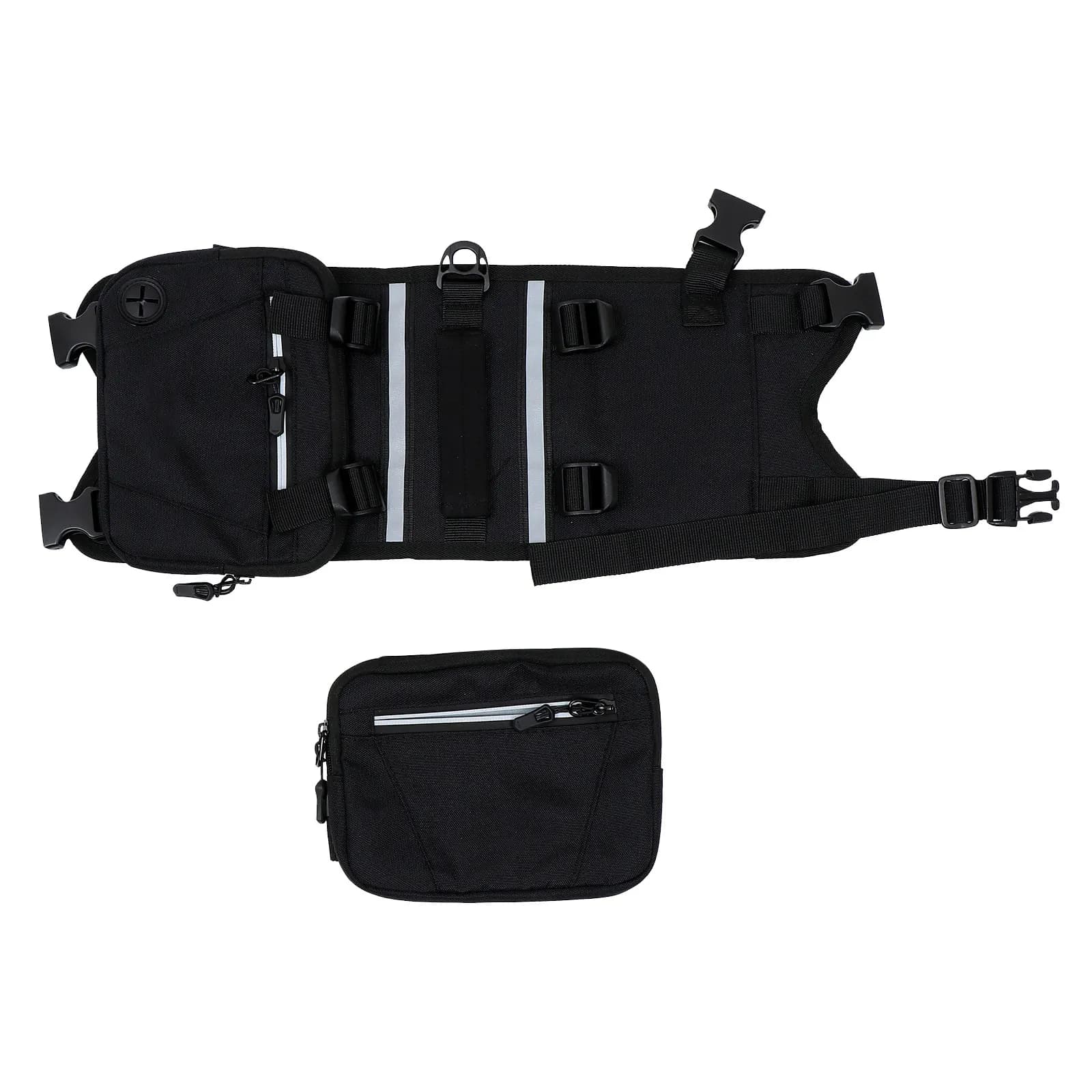 1 Pezzo Zaino per Cani Regolabile, Mini Borsa da Passeggio per Esterni, Portatile, Impermeabile, in Nylon, Accessorio da Viaggio per Cani