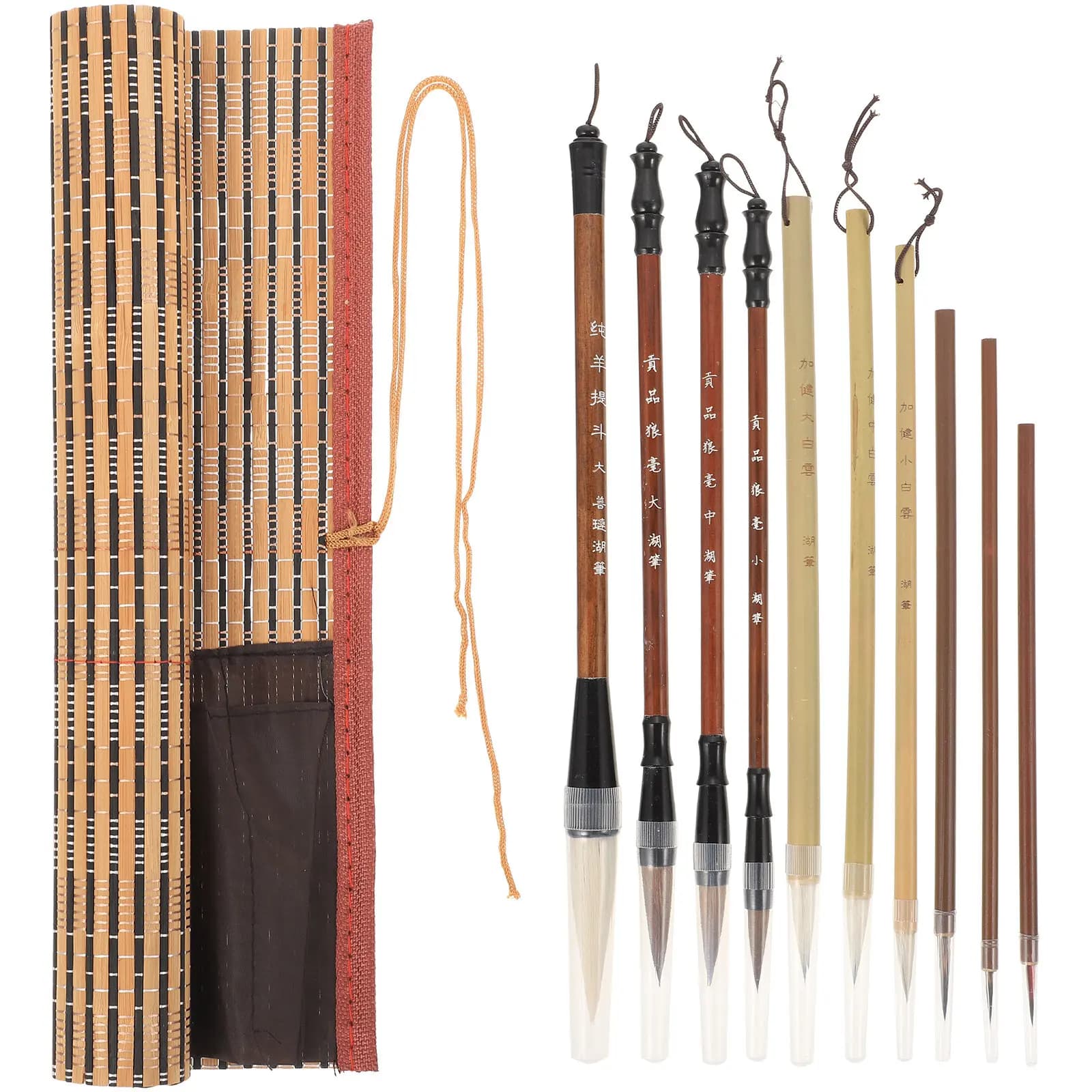 1 Set Chinese Painting Brush Professional Calligraphy Line Brush Multi-Function Watercolor Pen Drawing Art Tool Paint Accessory
