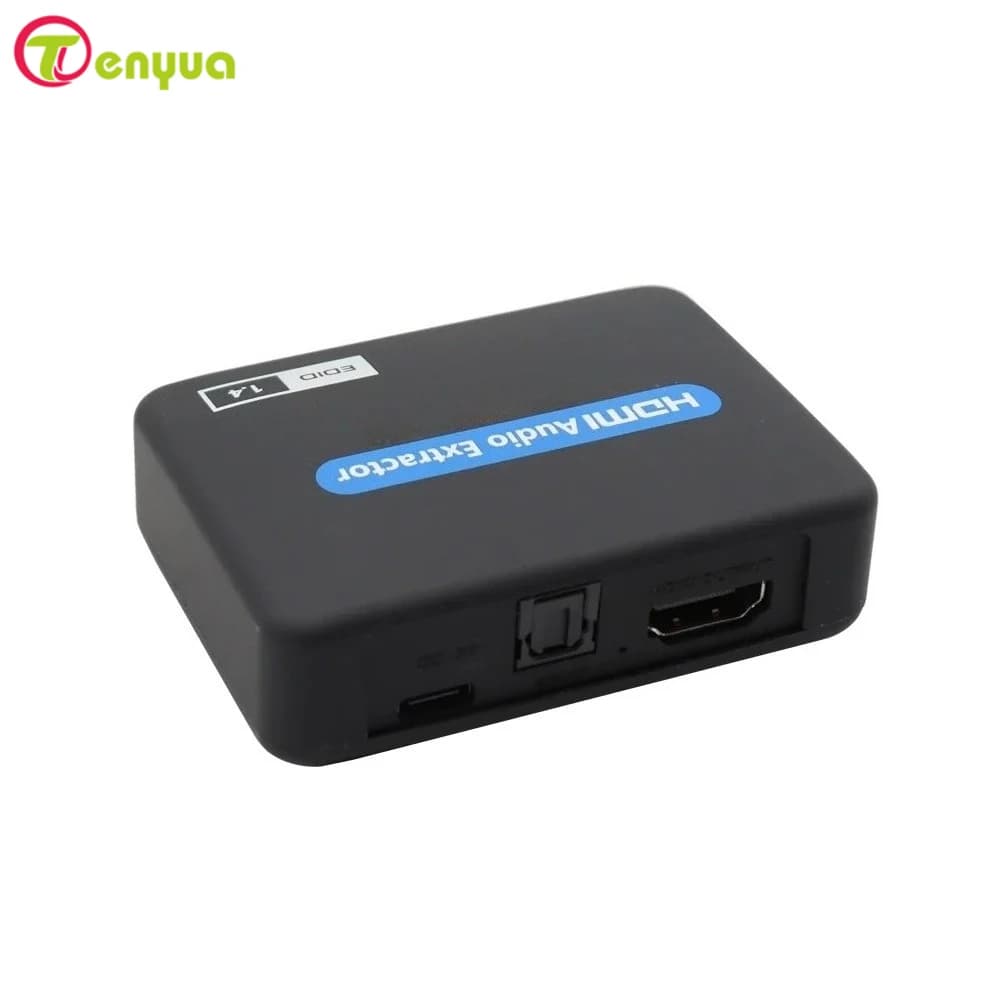 Compatible audio extractor HD 4K X 2K HDtoHD optical TOSLINK SPDIF + 3.5 mm stereo extractor Audio Splitter with USB cable