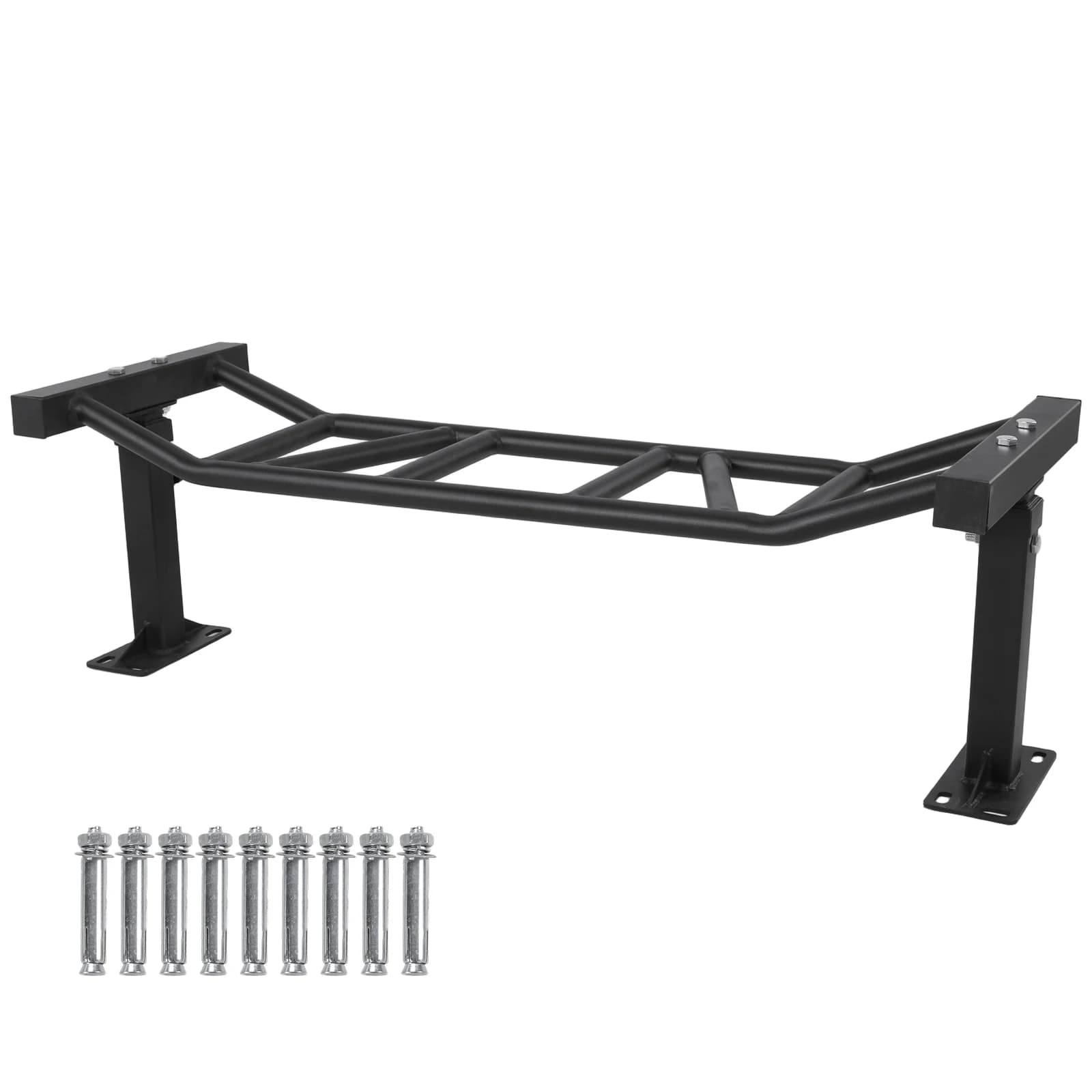 47 inch ceiling bar, adjustable height and supports up to 600 pounds, gym equipment for home.