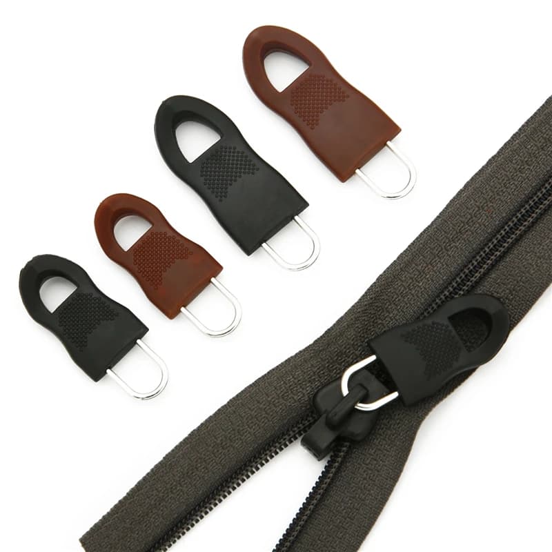 Set of 8 Tirazip of Spare Parts with Cordoncino for Clothing, Bags, Valigies, Curtains, Backpacks - Repair Hinges and Buckles