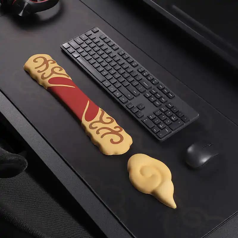 Ergonomic wrist mouse keyboard rest pad for laptop PC office keyboard mouse mouse pad