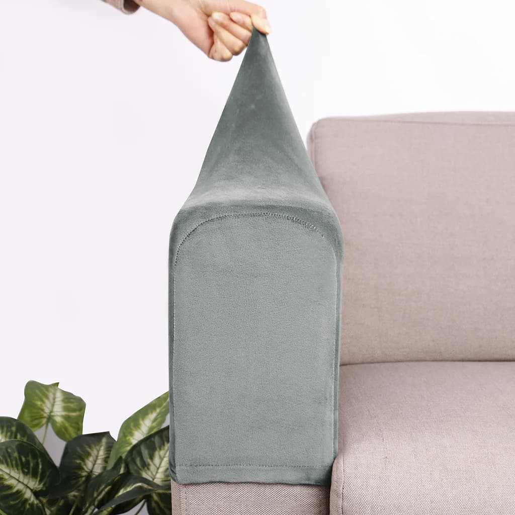 Copri poltrone, cuscini per poltrone con elastici, coperture per sedie lounge (colore unico)