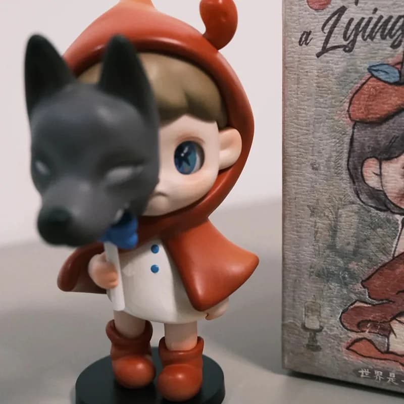 ANMOO The World is Lying Fairy Tale Series Blind Box Toys Kawaii Anime Action Figure Surprise Mystery Box Dolls Girls Gift