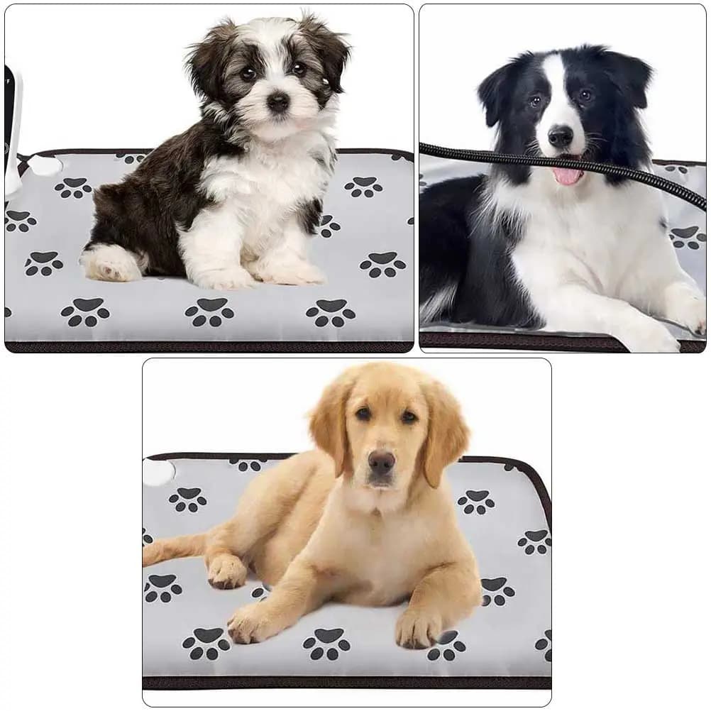 Pet Heating Pad Electric Blanket Adjustable Temperature Heating Cushion Us Plug Warm Mat for Dogs Cats Winter