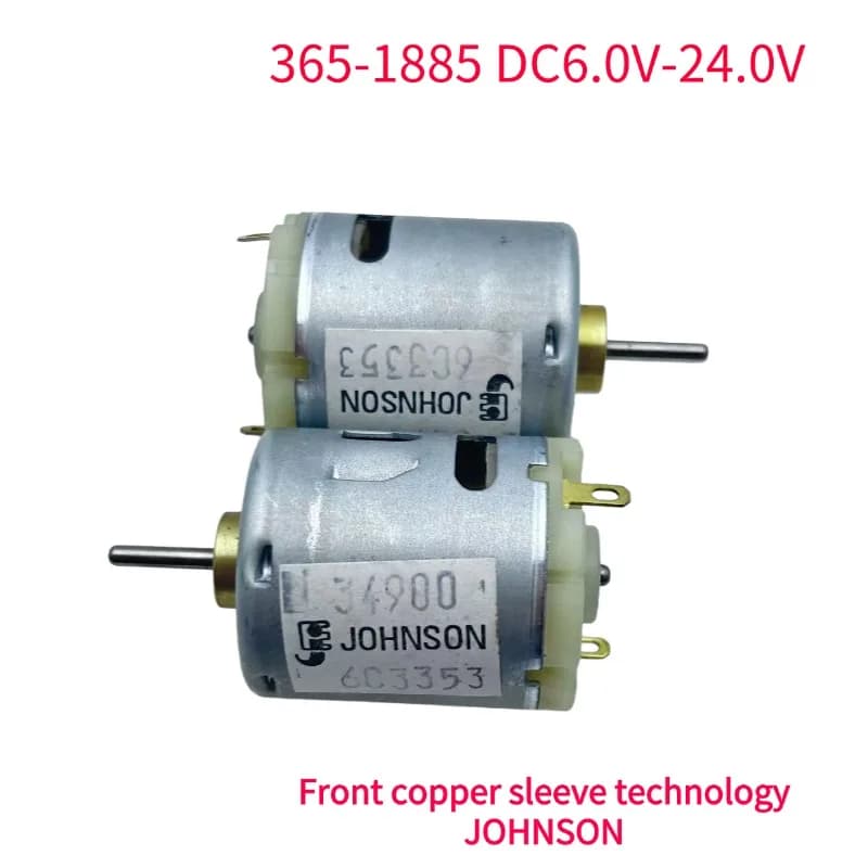JOHNSON 34900 RS-365 Mini 28mm Carbon Brush Motor DC 12V 18V 24V 25800RPM High Speed Engine DIY Hair Dryer Heat Gun Toy Car Boat