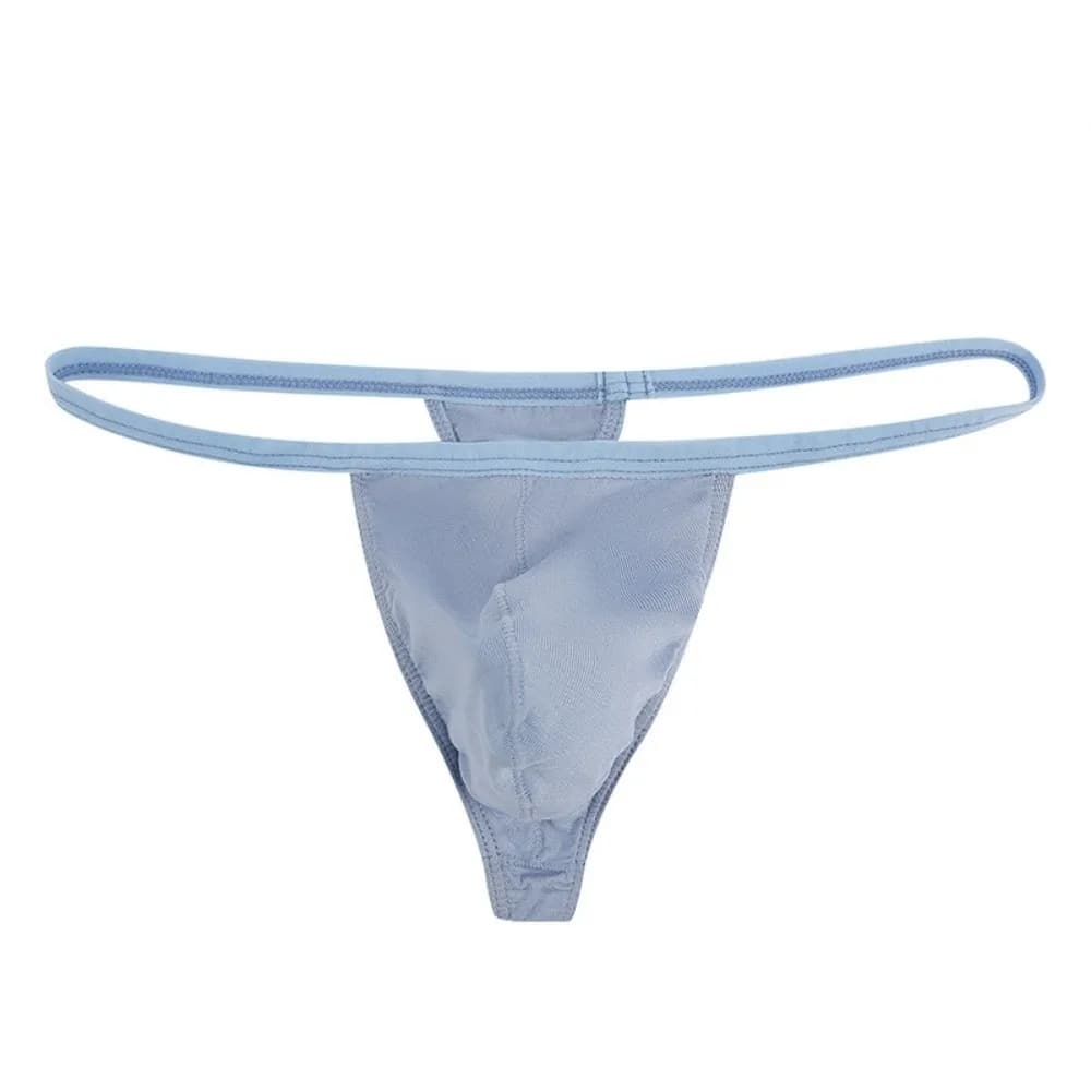Slip Uomo in Modal Traspirante, Perizoma Sottile con Cinturino Sottile, Mutande da Uomo a Vita Bassa