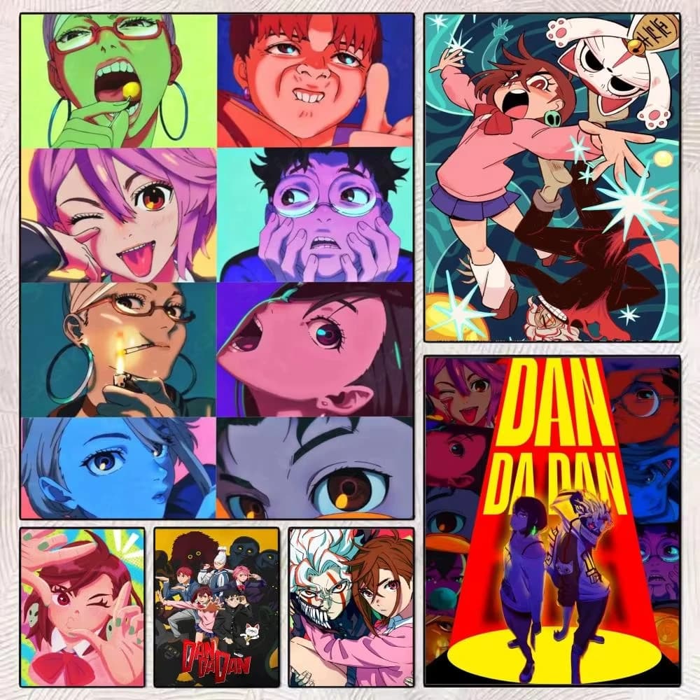 Hot D-DanDadanS Anime Diamond Painting Cartoon Cross Stitch Embroidery Picture Mosaic Home Decor Exquisite Gift