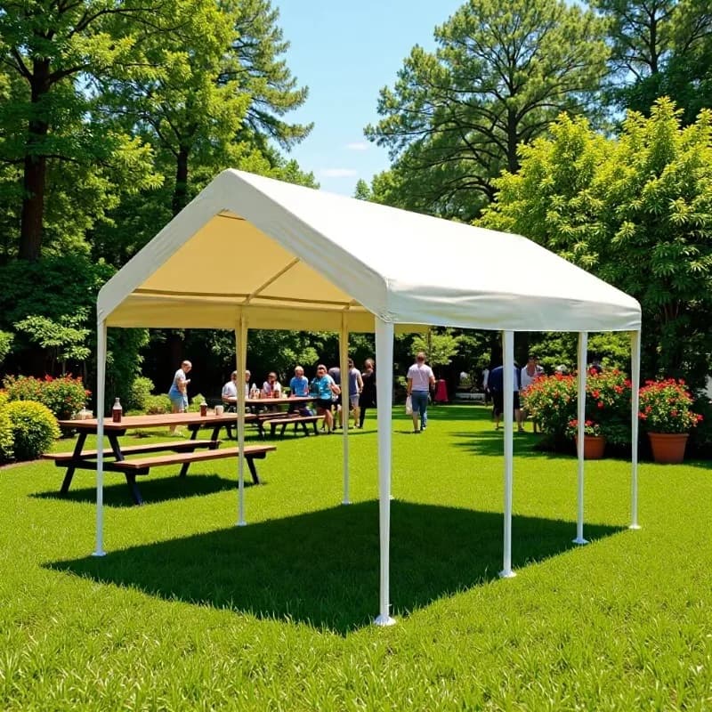 Internet celebrity outdoor tent camping awning stall dedicated quadrangle umbrella canopy cloth parking canopy courtyard shed