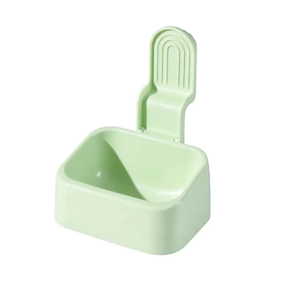 Large Capacity Rabbit Food Bowl Non Tip Over Hangingc Small Pet Feeder Easy installation Detachable Rabbit Feeding Dish