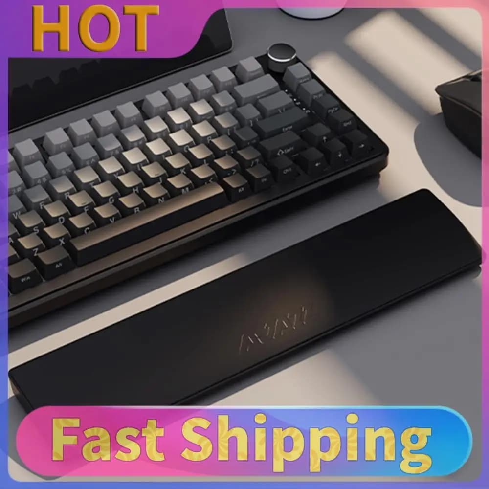Tastiera da Gaming con 81 Tasti e Poggiapolsi Ergonomico per Lunghe Ore di Lavoro, Studio e Gioco