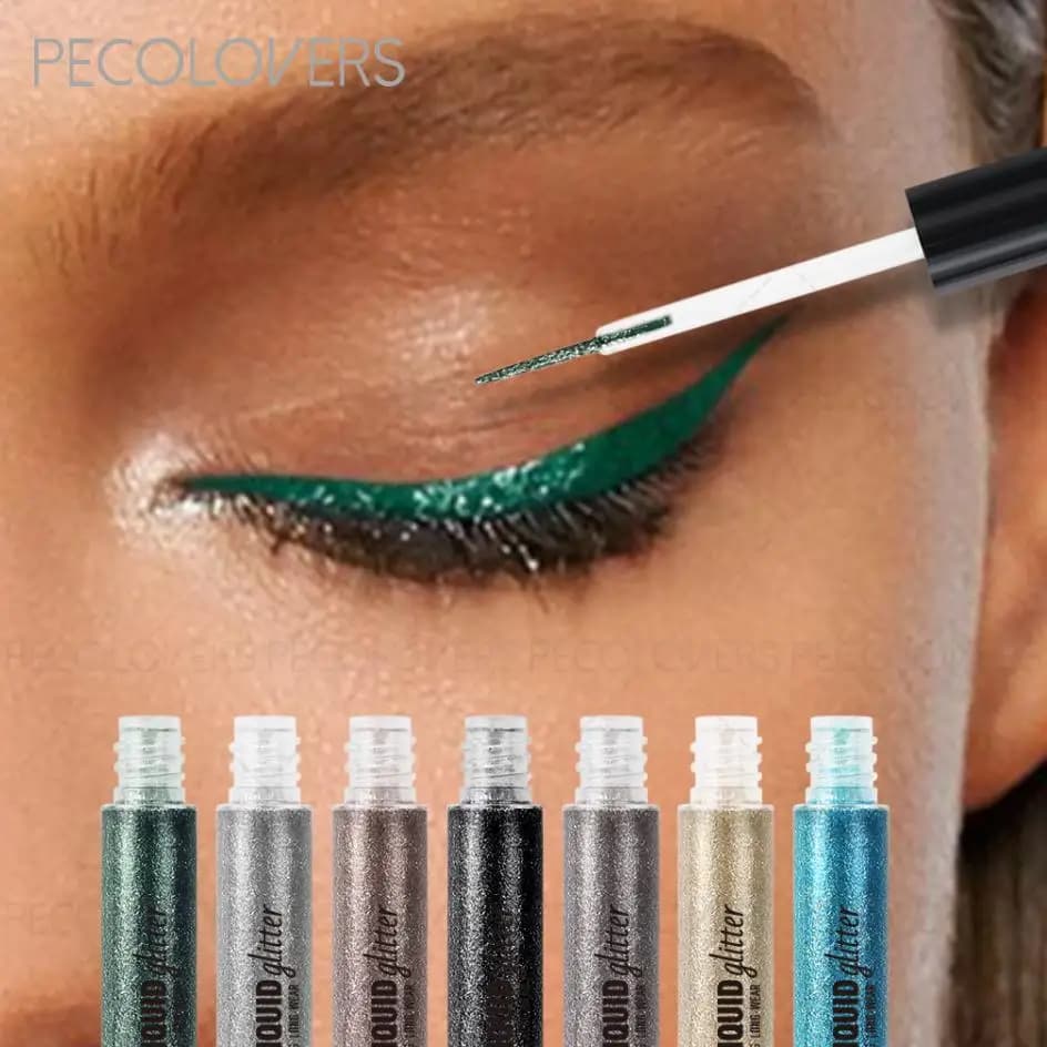 1PC Shimmer Glitter Liquid Eye Shadow,Long Lasting, Pigmented, Shimmering Eye Makeup Gift For Women