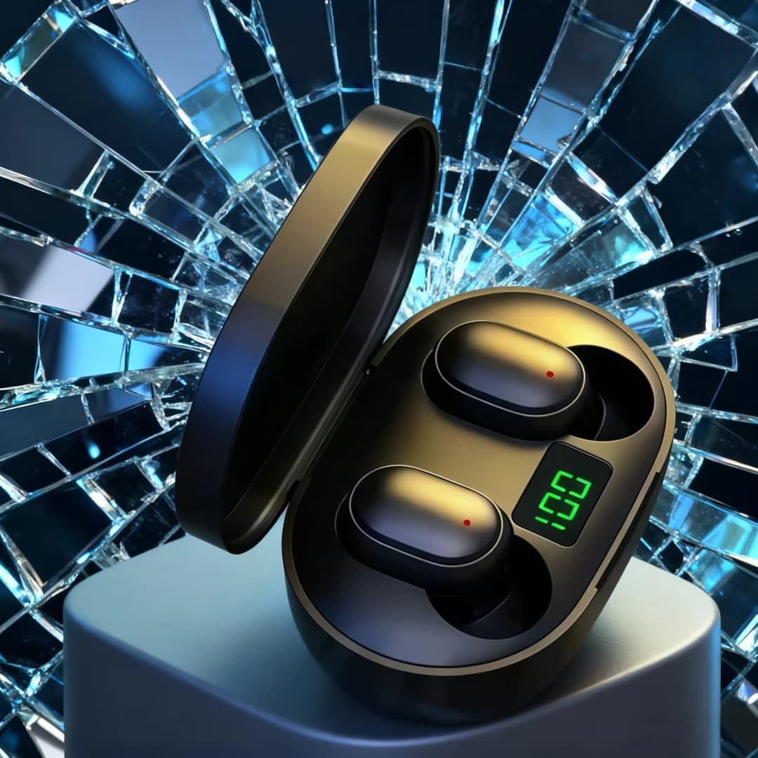 Bluetooth earphones TWS E6S Bluetooth wireless headset Headphones with noise cancellation Headphones with microphone