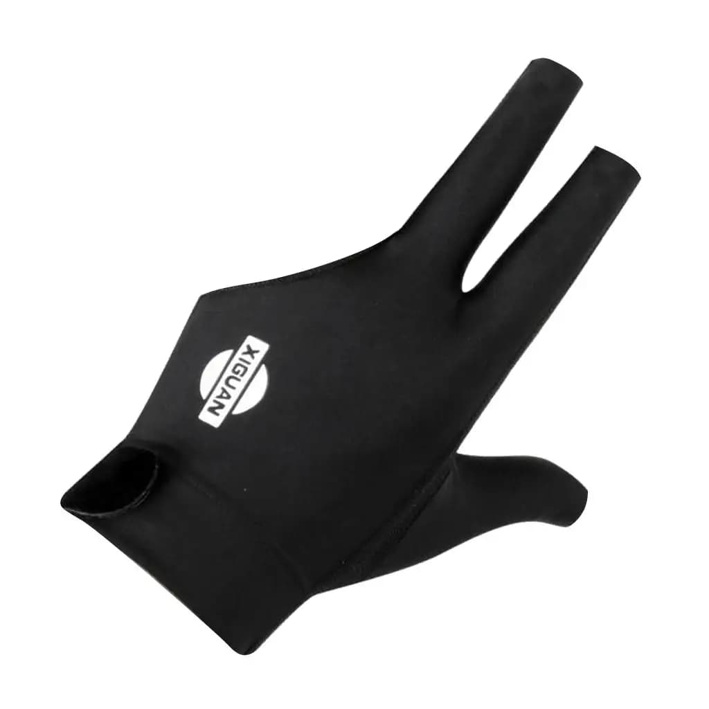 MagiDeal Guanto da biliardo per stecca da biliardo professionale elastico a 3 dita per mano sinistra per divertenti forniture per giochi da tavolo da biliardo per interni