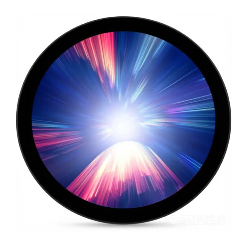 5 Inch 1080x1080 Round HDMI Touchscreen IPS Display 10-Point Touch USB Type-C Driver Free For Raspberry Pi Jetson Nano Windows