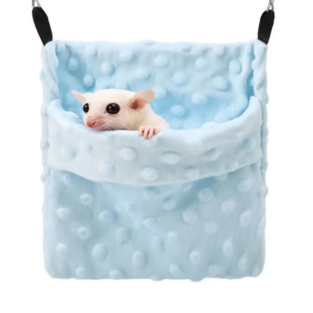 Soft Hangable Sugar Glider Sleeping Bag Comfortable Rat Sleeping Bag Bite Proof Warm Small Pet Hammock