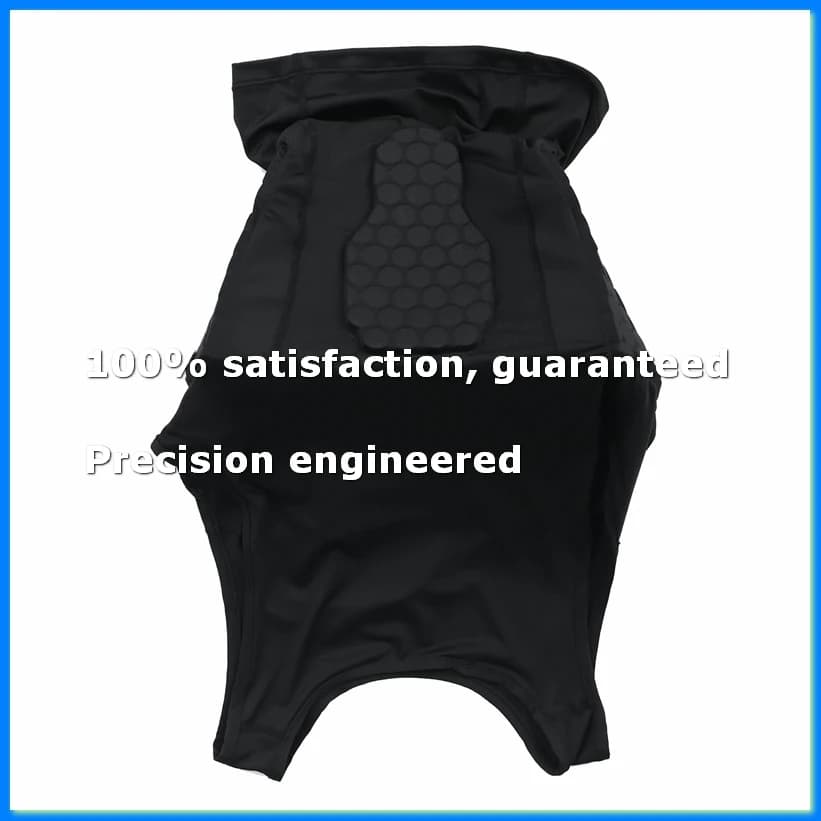 Gilet Protettivo Imbottito per Uomo, Maglia a Compressione con 3 Imbottiture per Calcio, Basket - ABYS