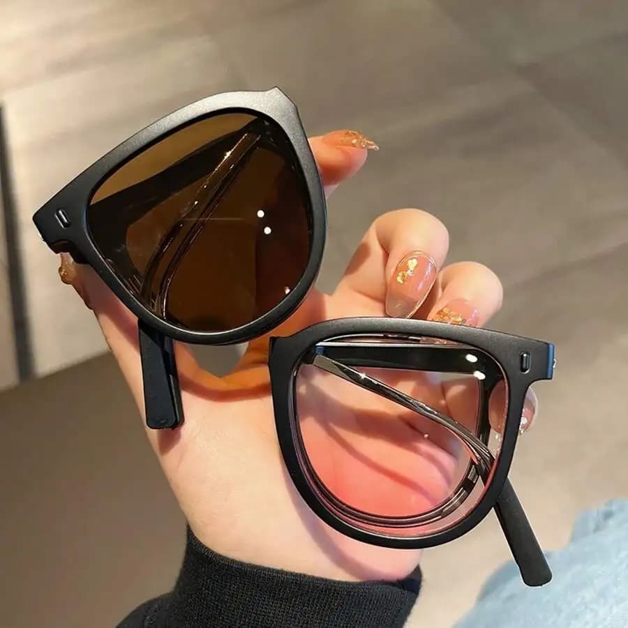 1 Pair Of Foldable Polarized , Portable And Compact, With TR90 Frame And Polarized Lenses, Suitable For Driving, Traveling,