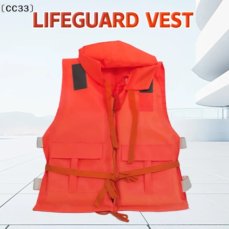 Giubbotto di salvataggio di sicurezza per nuoto, giubbotto galleggiante per sport acquatici, giubbotto di sopravvivenza per adulti〔CC33〕