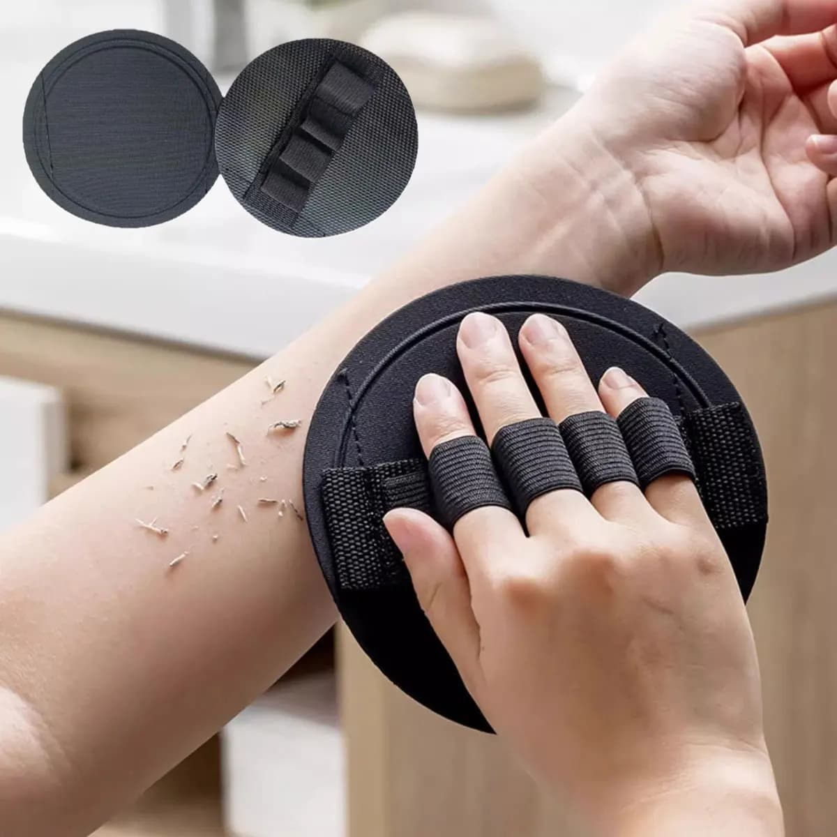 1 pz Scrubber da bagno Spazzola per pulizia esfoliante in gomma Corpo esfoliante da bagno Scrub Spazzola da doccia Strumenti da bagno Spazzola da bagno circolare