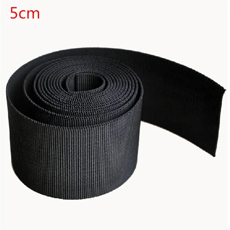 2 "pollici 5cm 10yards/roll ispessimento nastro in polipropilene nastro per borse e accessori per cucire fatti a mano cintura