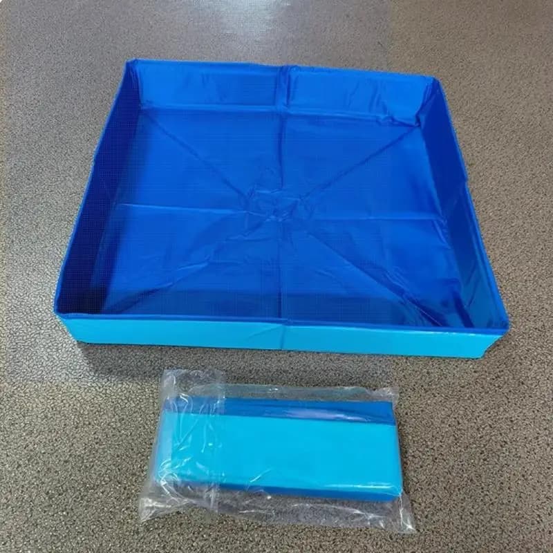 Waterproof Foldable Multifunctional Foot Bath Tub Portable Cat Litter Basin Easy to Drain for Home Pedicure Cat Daily Use
