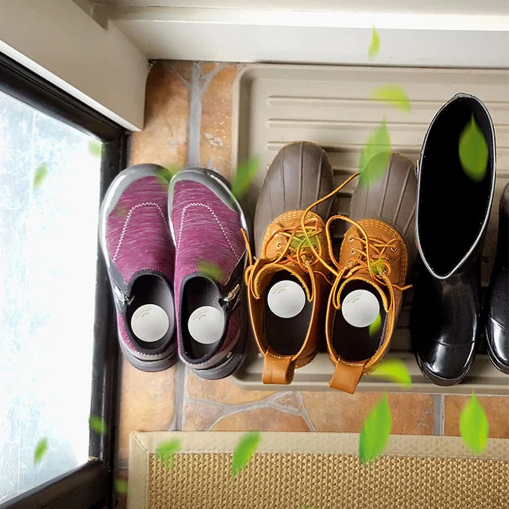 16 Pezzi Palline Deodoranti per Scarpe Compatte e Leggere, Elimina Odori per Sneakers, Borse da Palestra, Armadietti per Scarpe, Deodorante per Ambienti Piccolo