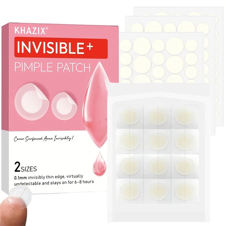 120 advanced hydrocolloid patches for acne removal, suitable for acne and pimples. Perfect for party makeup and to hide imperfections.