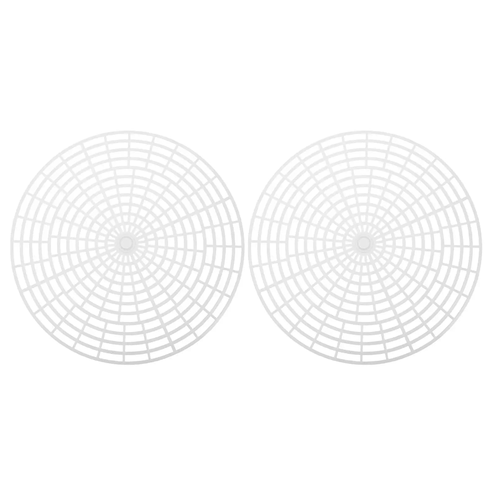 2Pcs Fermentation Press Plate Wide Mouth Mesh Canning Jar Tool for Pickled Vegetables Sauerkraut Plastic Press Weight Fermenting