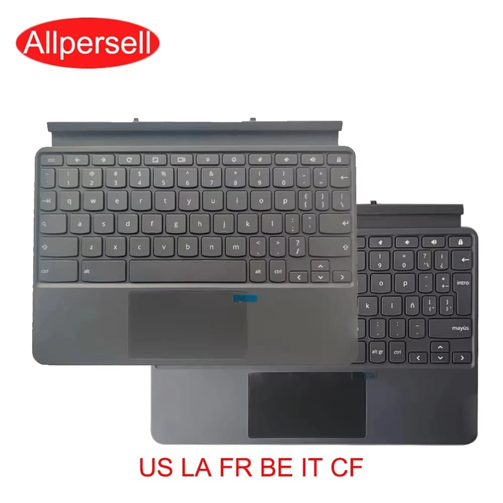 Tastiera poggiapolsi per CT-X636F Ideapad Duet Chromebook 10.1 Supporto per tastiera staffa per stent