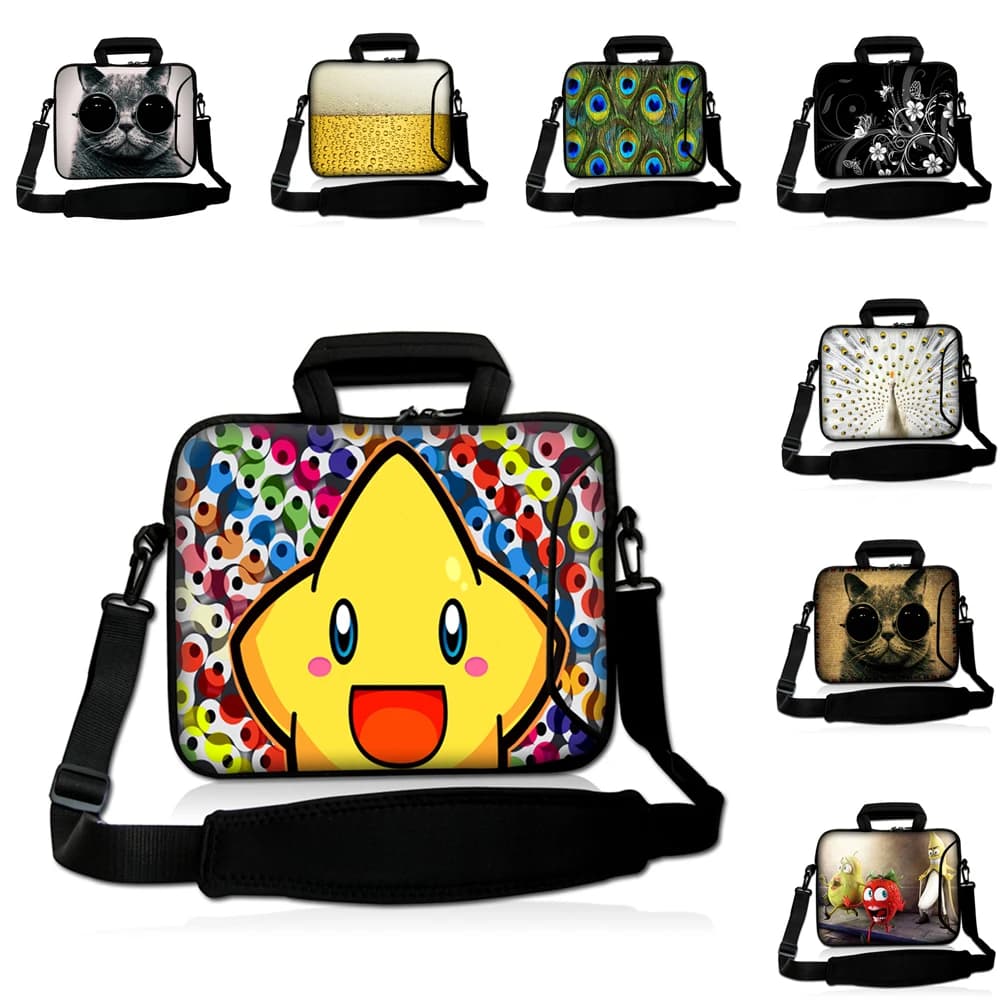 Borsa a tracolla per laptop in neoprene da 16/17/17,3 pollici, custodia per Chromebook, compatibile con MSI HP DELL XPS Macbook Pro 16, borsa a mano.